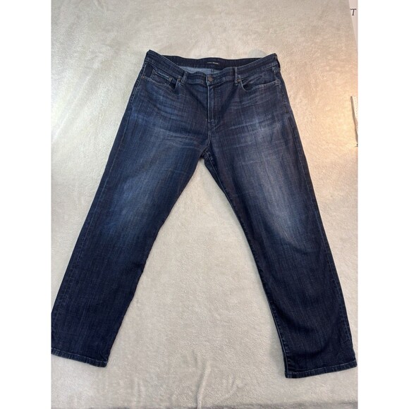 Lucky Brand Jeans Mens 40x30 Blue 363 Vintage Straight Stretch Flex Denim Pants - Picture 2 of 8